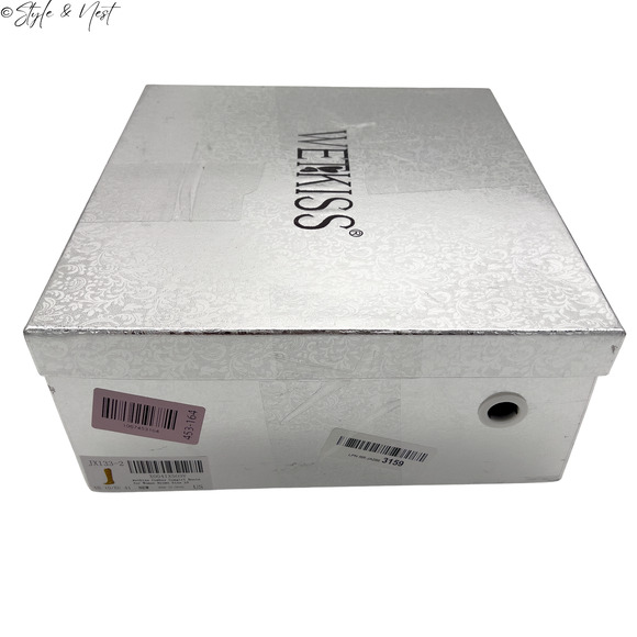 WETKISS Cowboy Boots Side Zipper Cowgirl Knee High Embroidered Knee High Size 10 - Picture 8 of 13